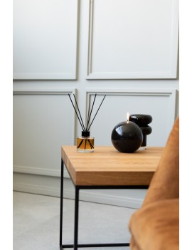 Empty bottle | Cylinder (B) with black decorative detail, 100 ml