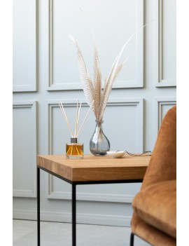 Empty bottle | Cylinder (D) with silver decorative detail, 100 ml