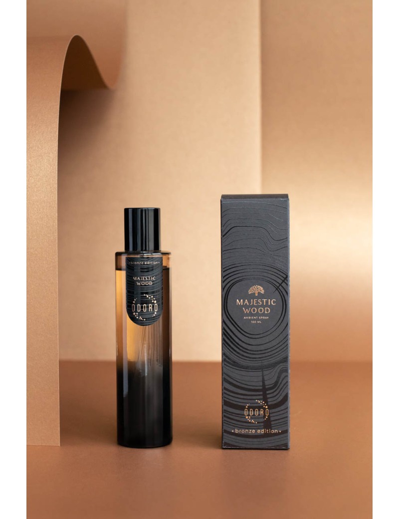 ODORO-ambient-spray-Bronze edition-Majestic Wood ODORO-ambient-spray-Bronze edition-Majestic Wood